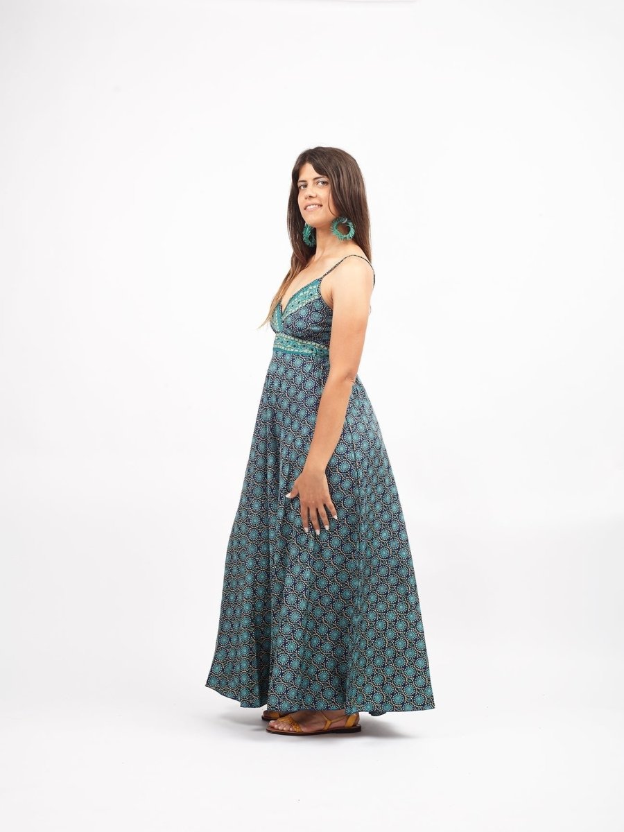 Vestito Penelope - turchese - Bijondo