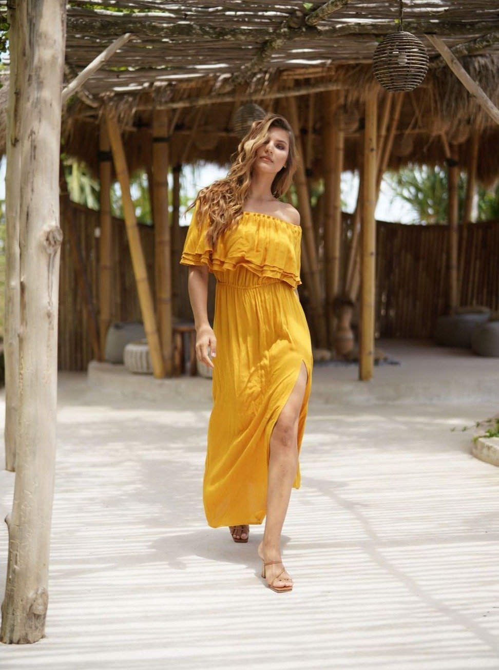 Vestito Polly - giallo - Bijondo