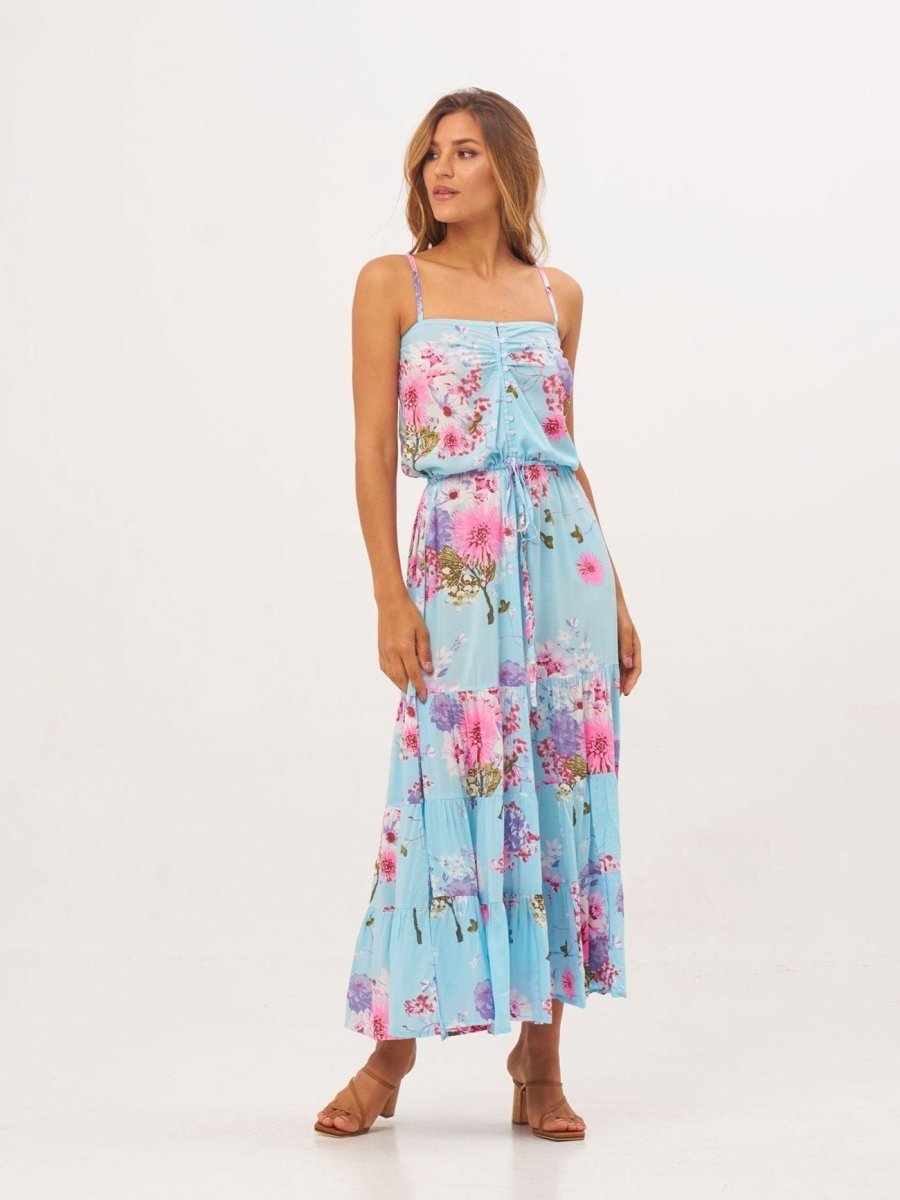 Vestito Rachele - celeste - Bijondo