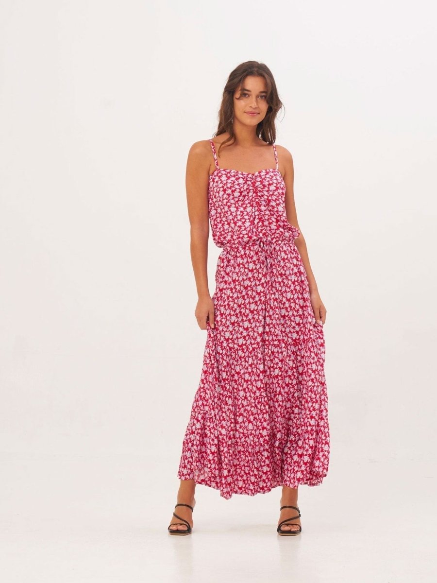 Vestito Rachele - rosso - Bijondo