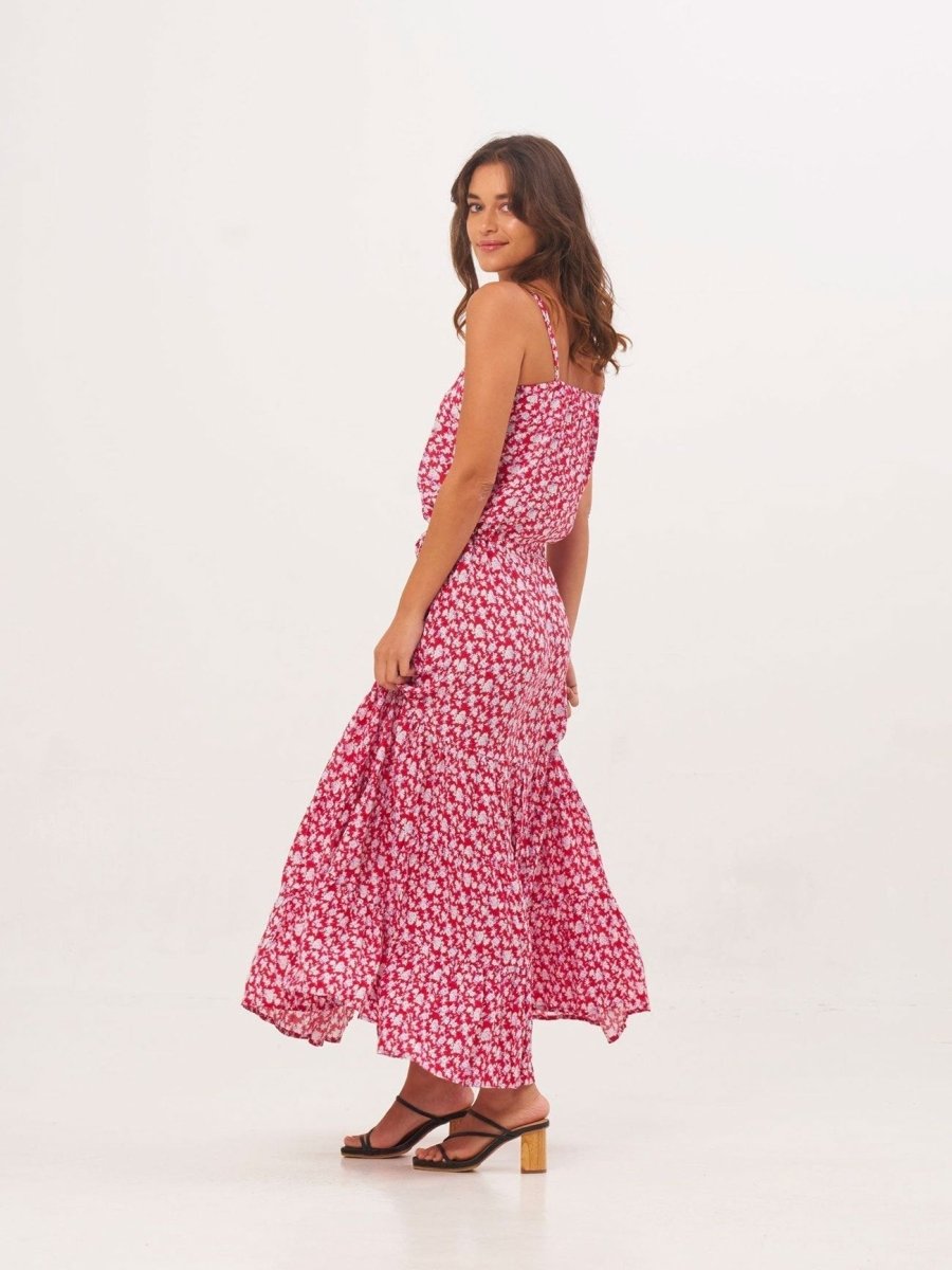 Vestito Rachele - rosso - Bijondo