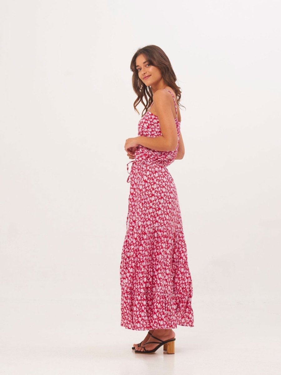 Vestito Rachele - rosso - Bijondo