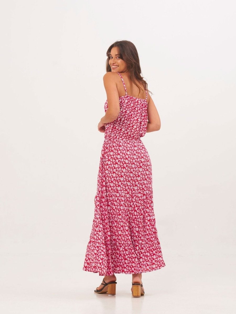 Vestito Rachele - rosso - Bijondo