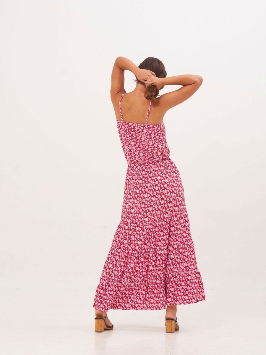 Vestito Rachele - rosso - Bijondo