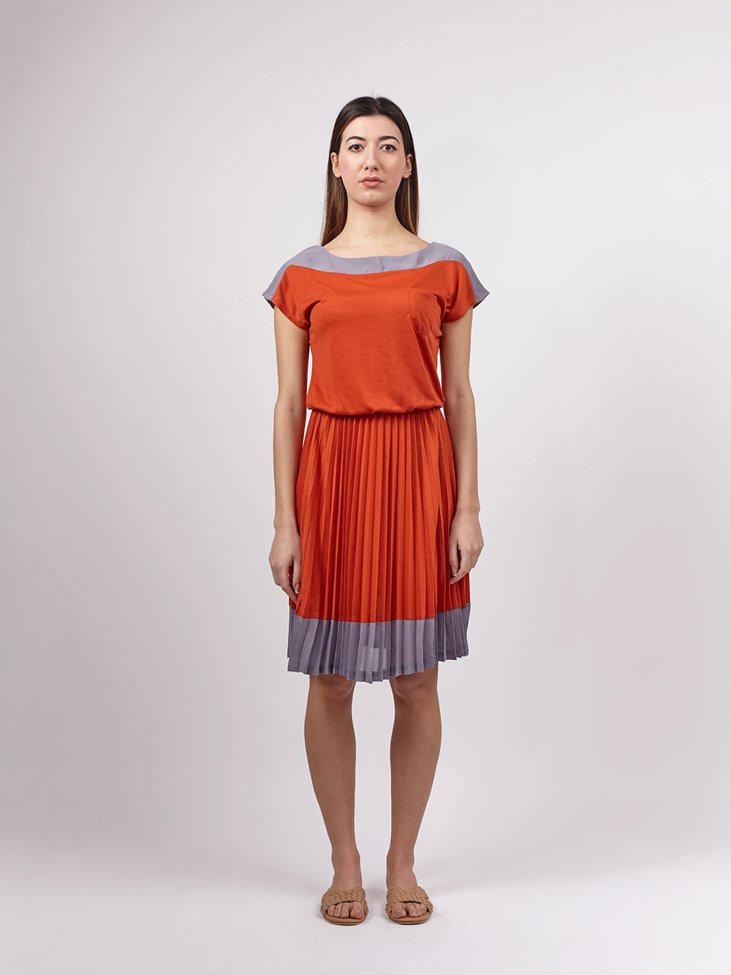 Vestito Sakura - arancione - Bijondo