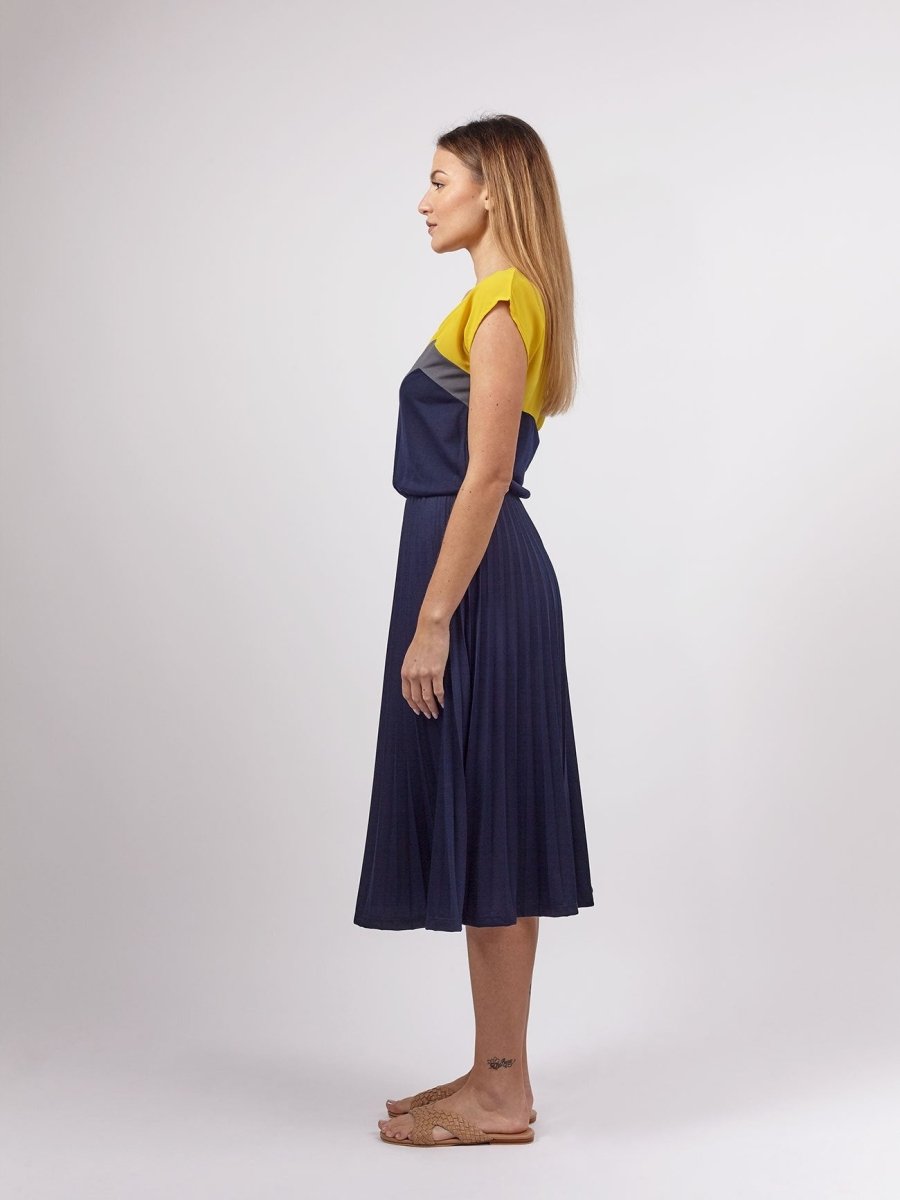 Vestito Samaria - blu scuro - Bijondo