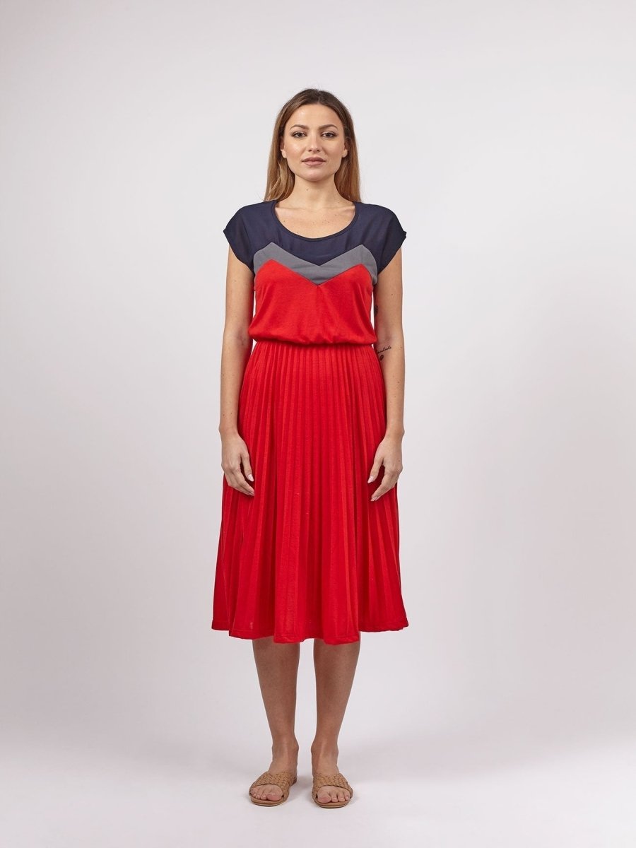 Vestito Samaria - rosso - Bijondo