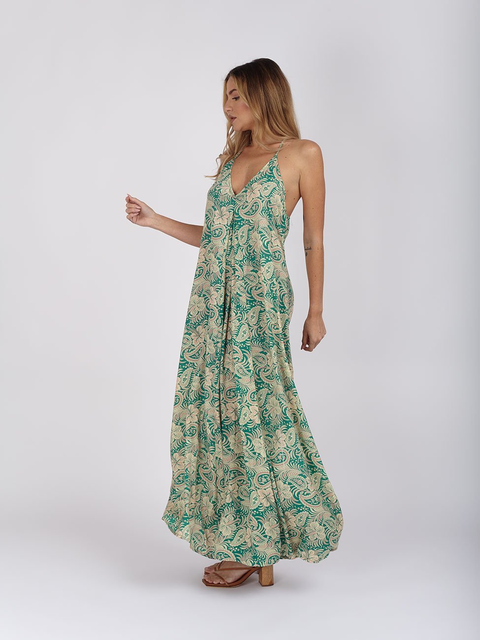 Vestito Seta Ramiza - rosso - Bijondo