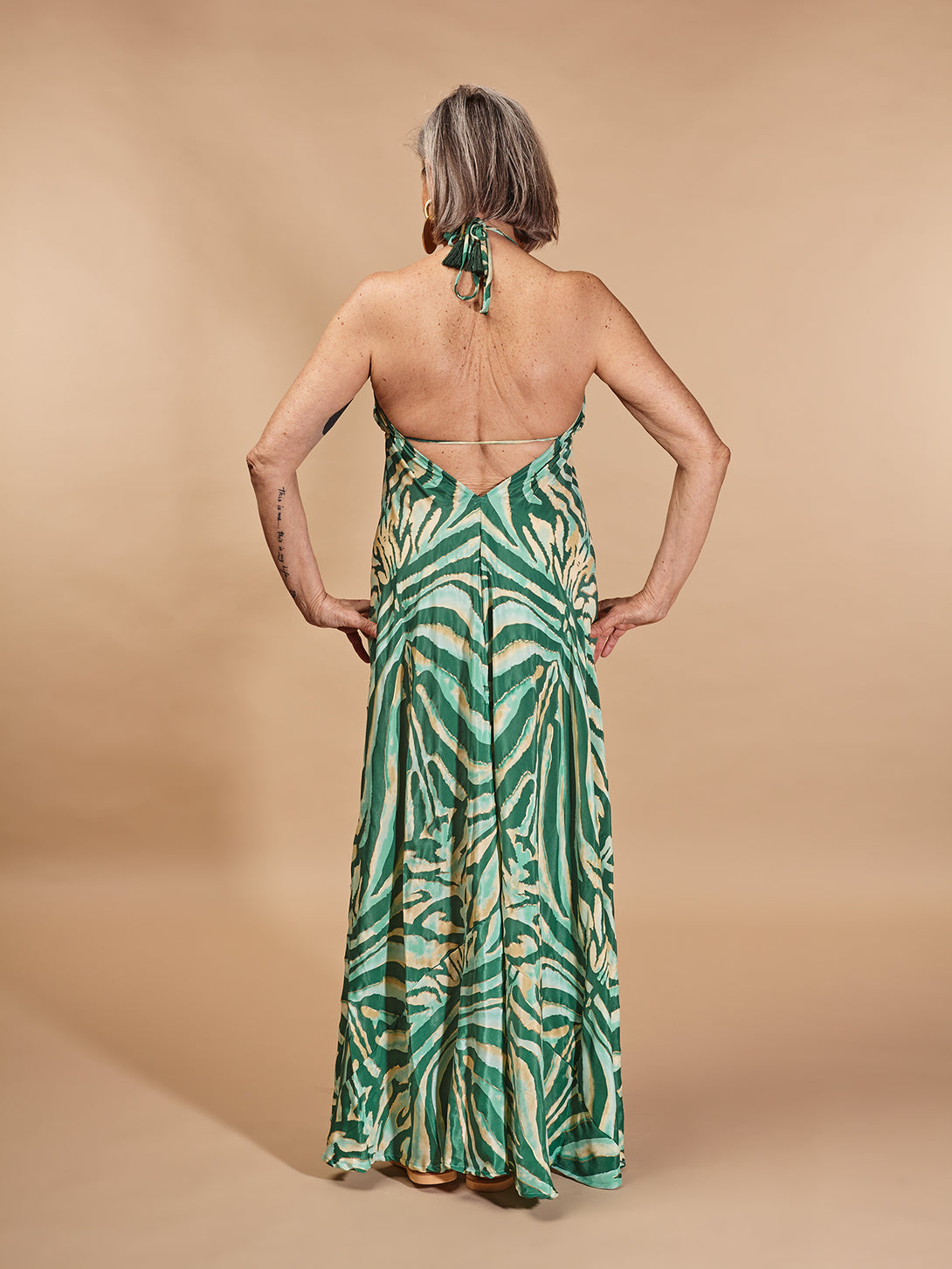 Vestito Seta Simona laminato metallic-Vestito-WhyY-Bijondo