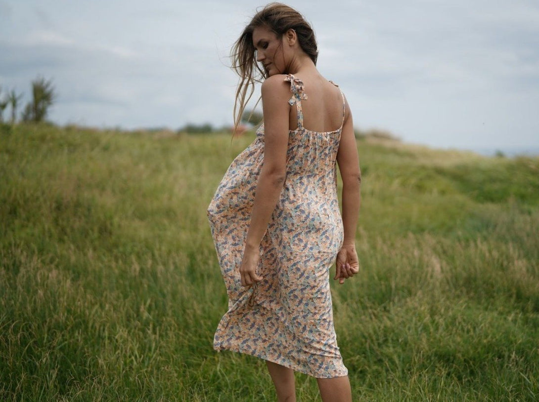 Vestito Silvia - arancione - Bijondo