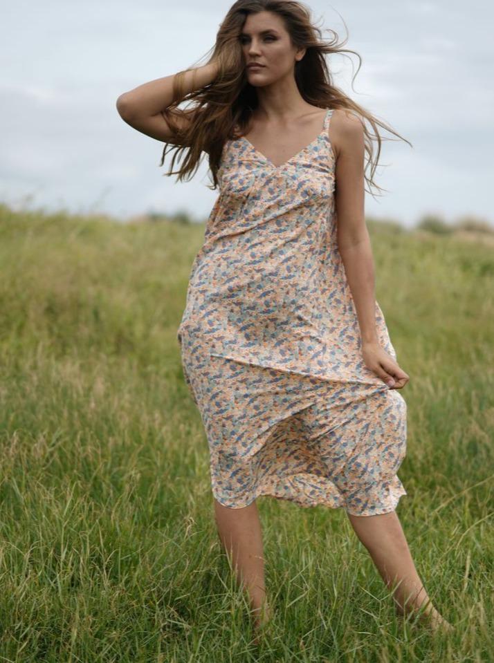 Vestito Silvia - arancione - Bijondo