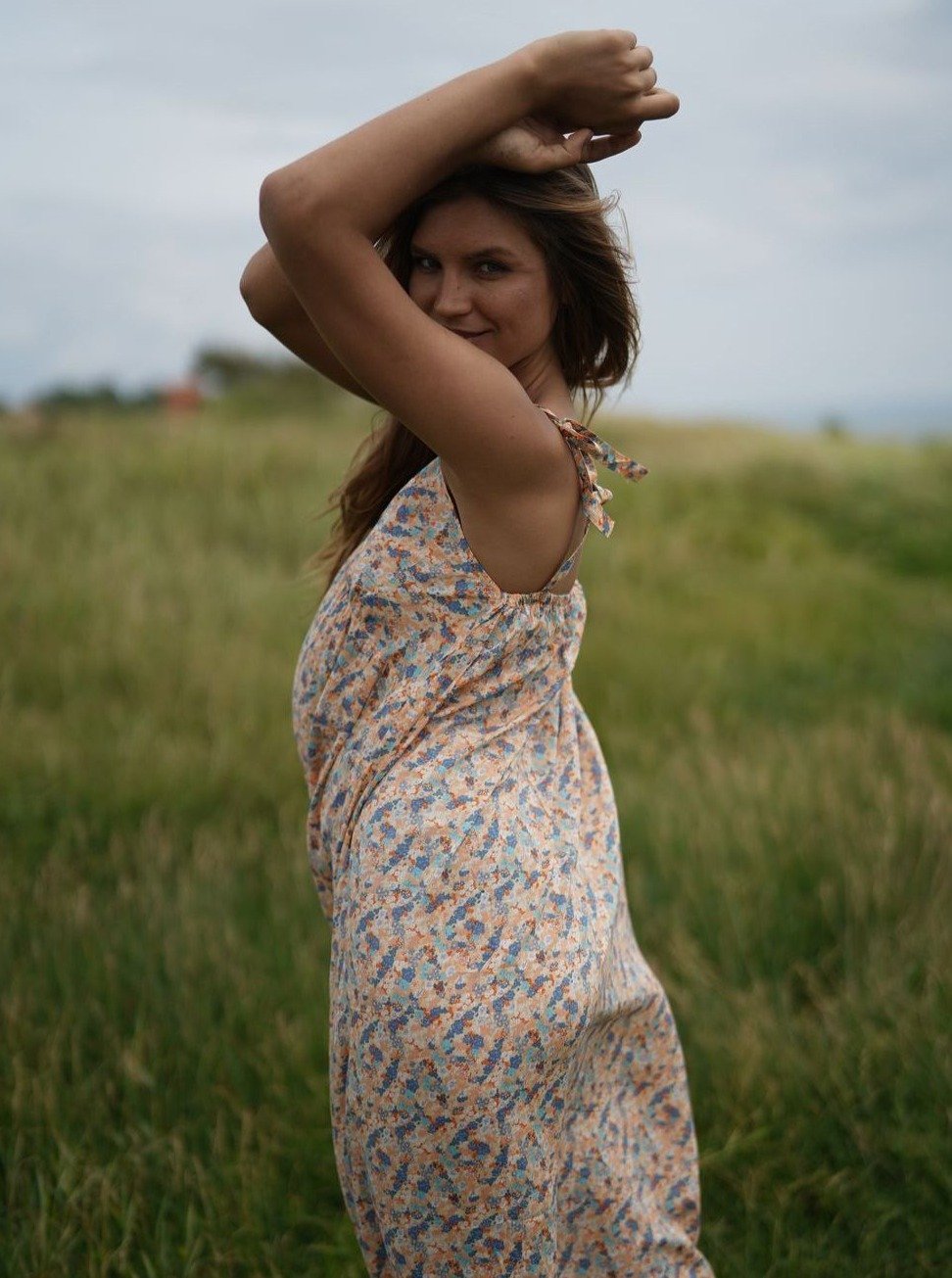 Vestito Silvia - arancione - Bijondo