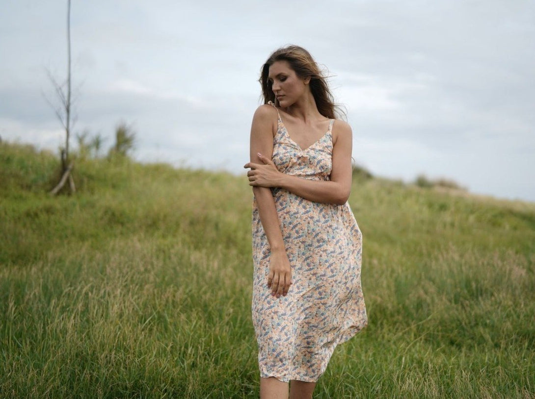 Vestito Silvia - arancione - Bijondo