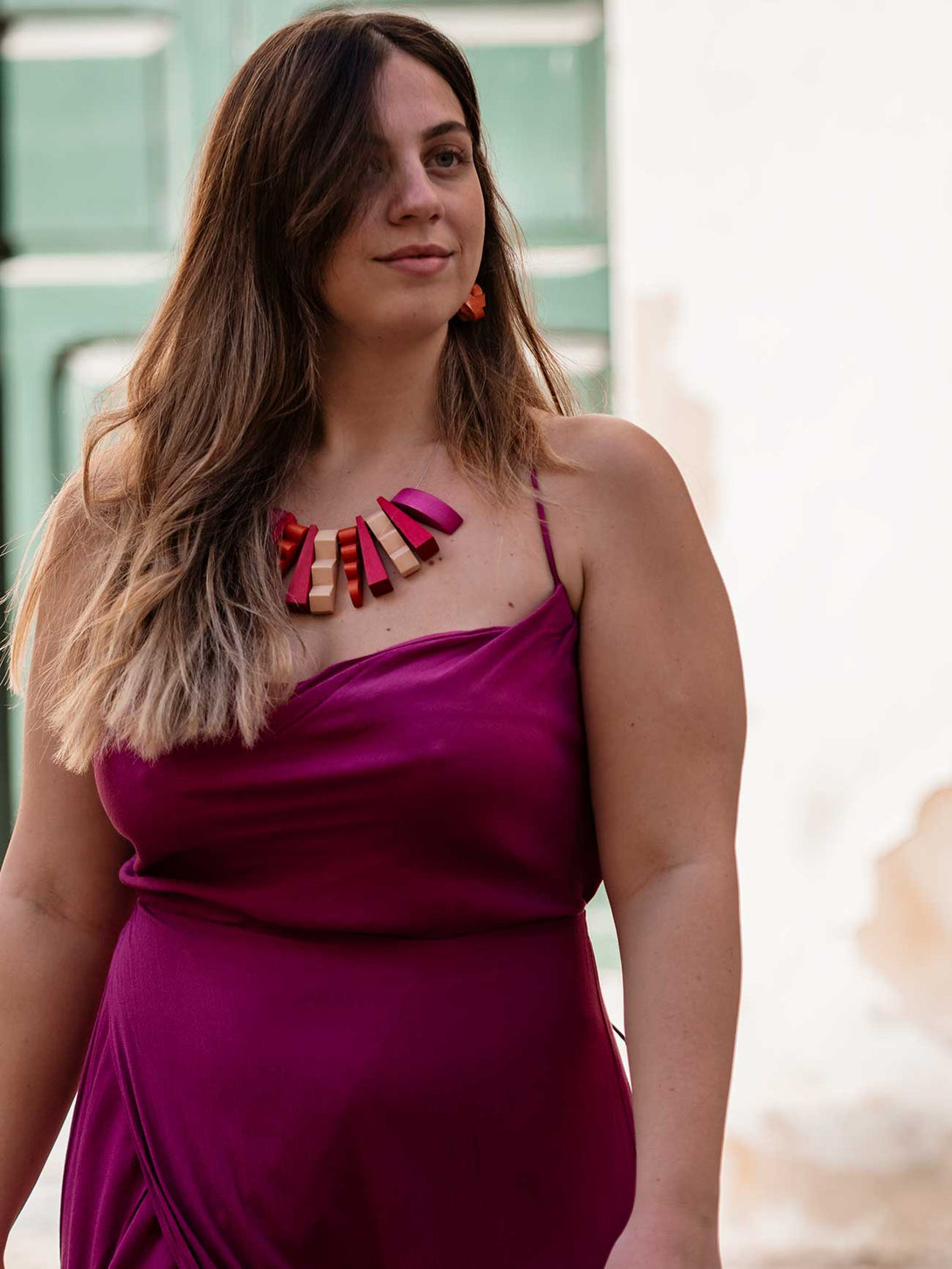 Vestito Slip rayon con spacco Priya-Vestito-Bijondo-Bijondo