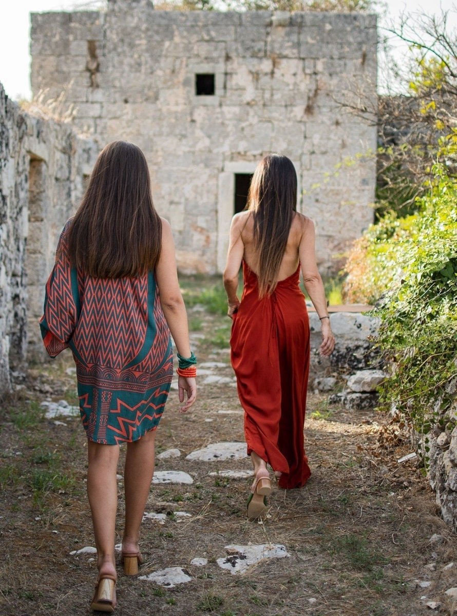 Vestito Sonja - ruggine - Bijondo