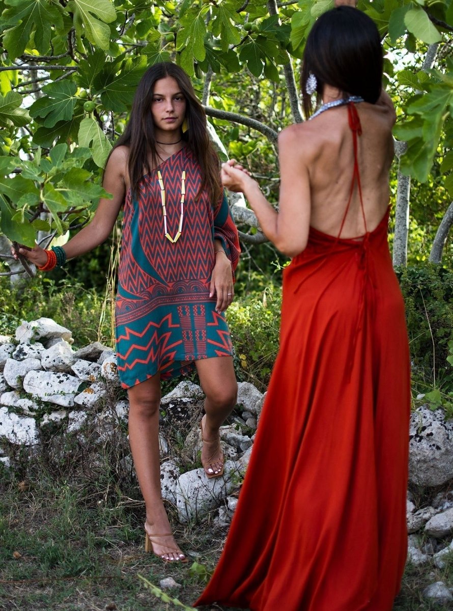 Vestito Sonja - ruggine - Bijondo