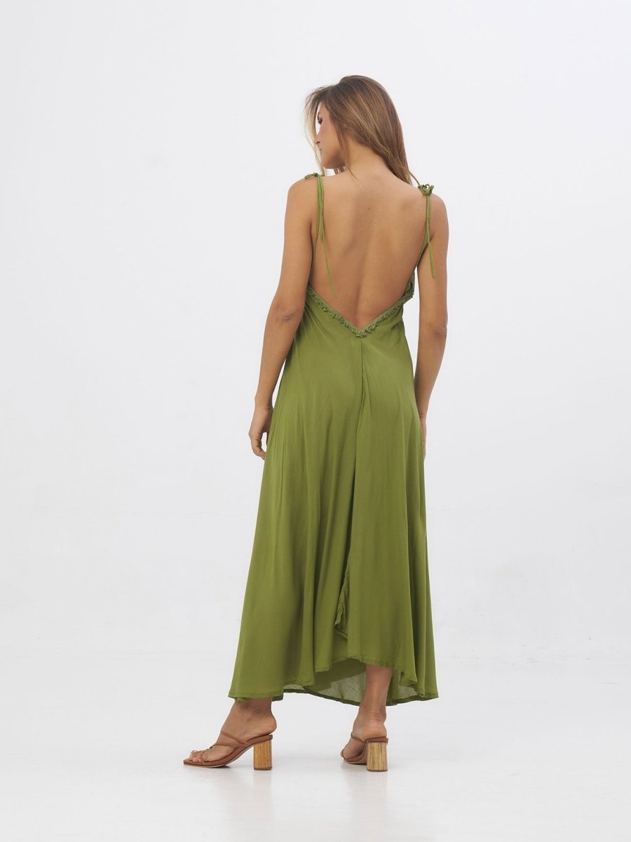 Vestito Sonja - verde - Bijondo