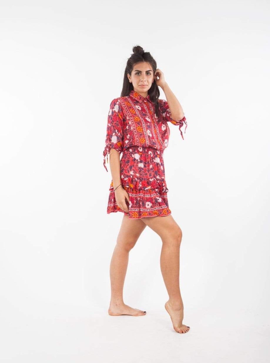 Vestito Stefanie - fucsia - Bijondo