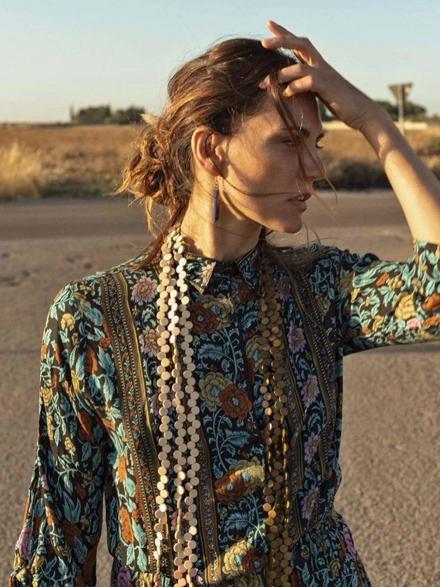 Vestito Stefanie - blu - Bijondo