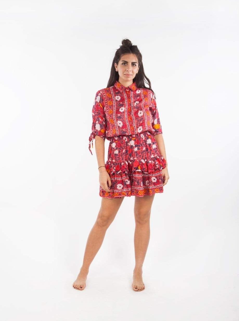 Vestito Stefanie - fucsia - Bijondo