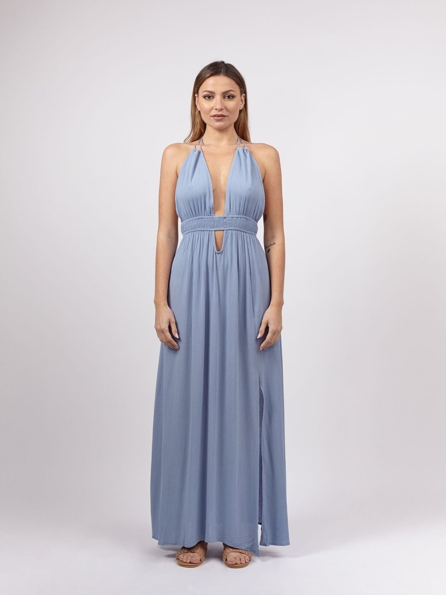 Vestito Tattoo - celeste - Bijondo