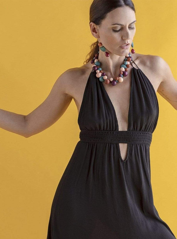 Vestito Tattoo - giallo - Bijondo