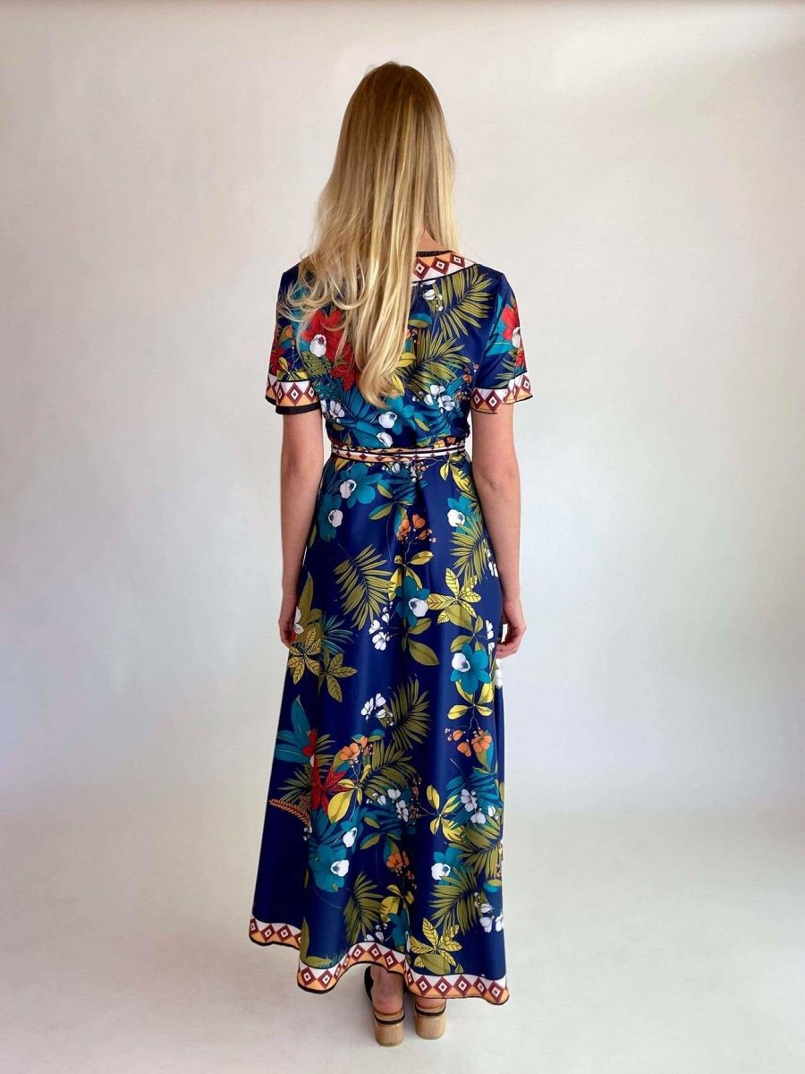 Vestito Tropics - blu - Bijondo