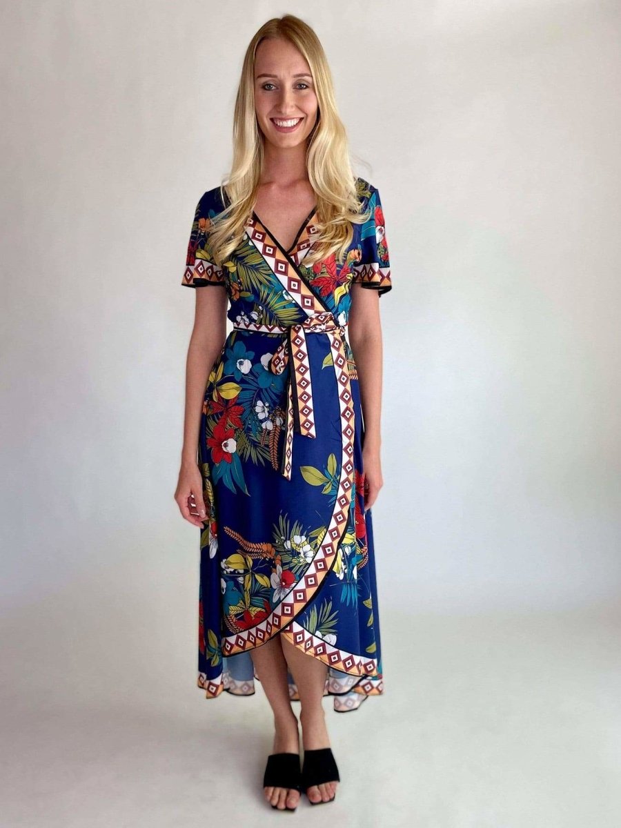 Vestito Tropics - blu - Bijondo