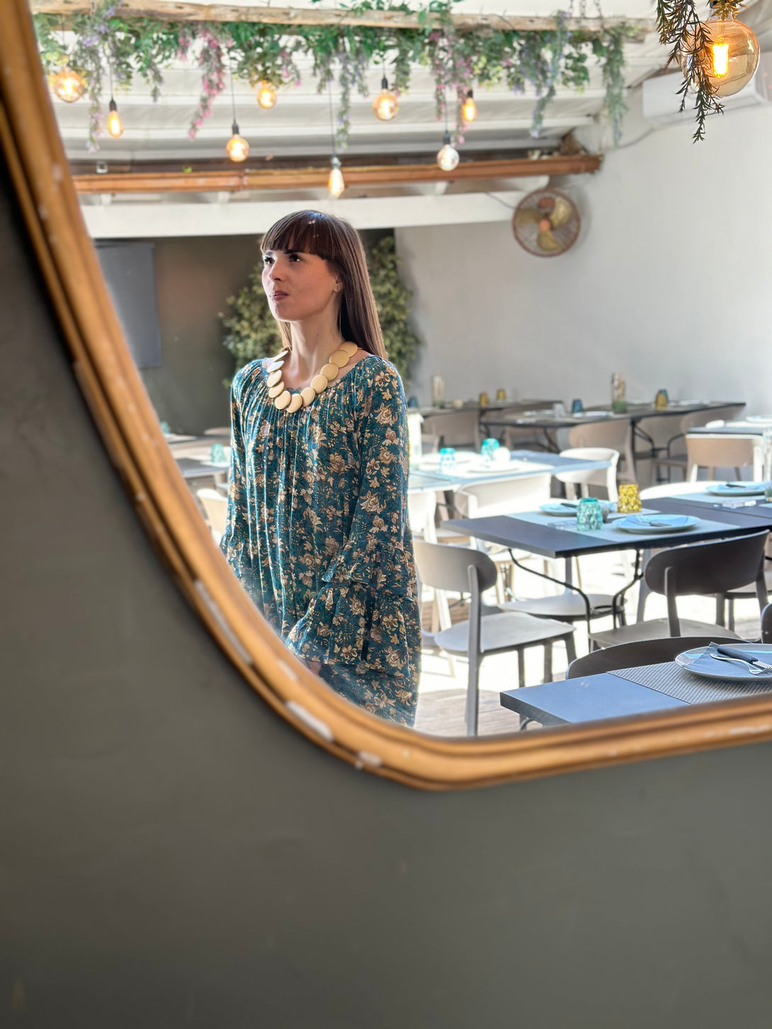 Vestito blusa Soluna rayon corto-Vestito-Bijondo-Bijondo