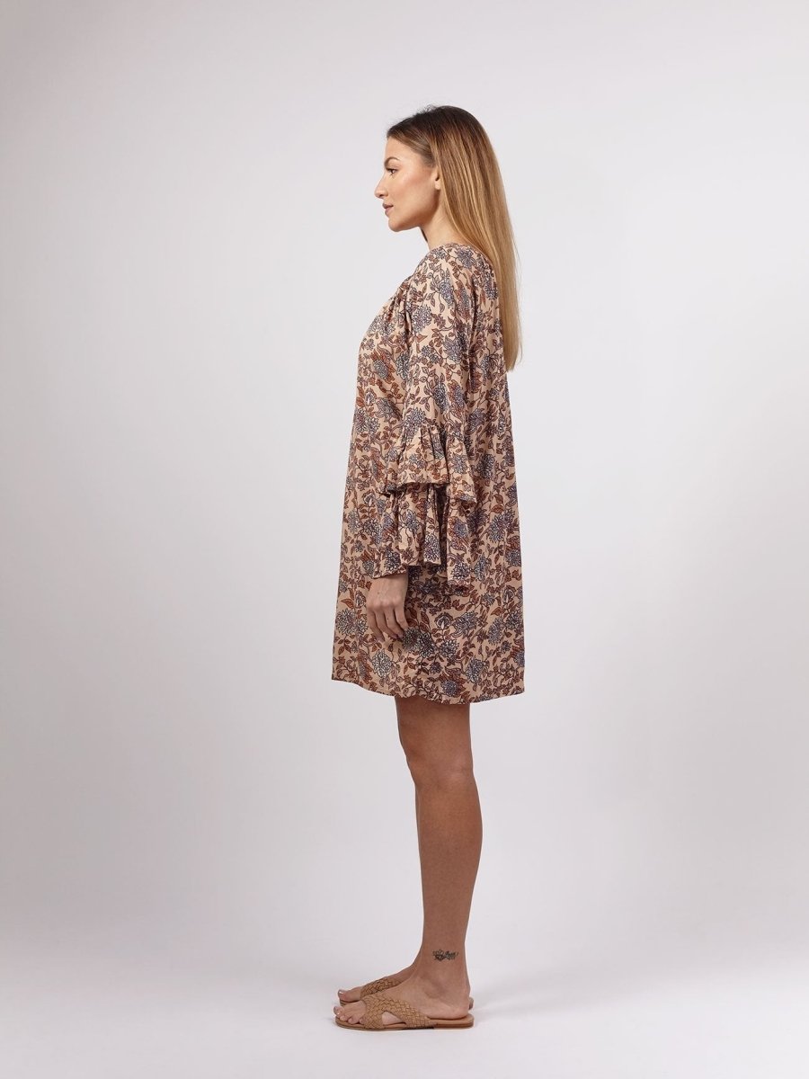 Vestito blusa Soluna - beige - Bijondo