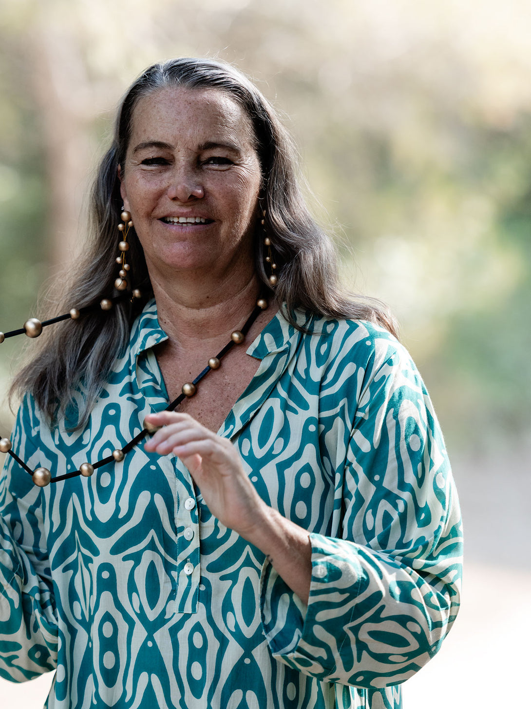 Vestito caftano boho chic viscosa Alaya-Vestito-Bijondo-Bijondo