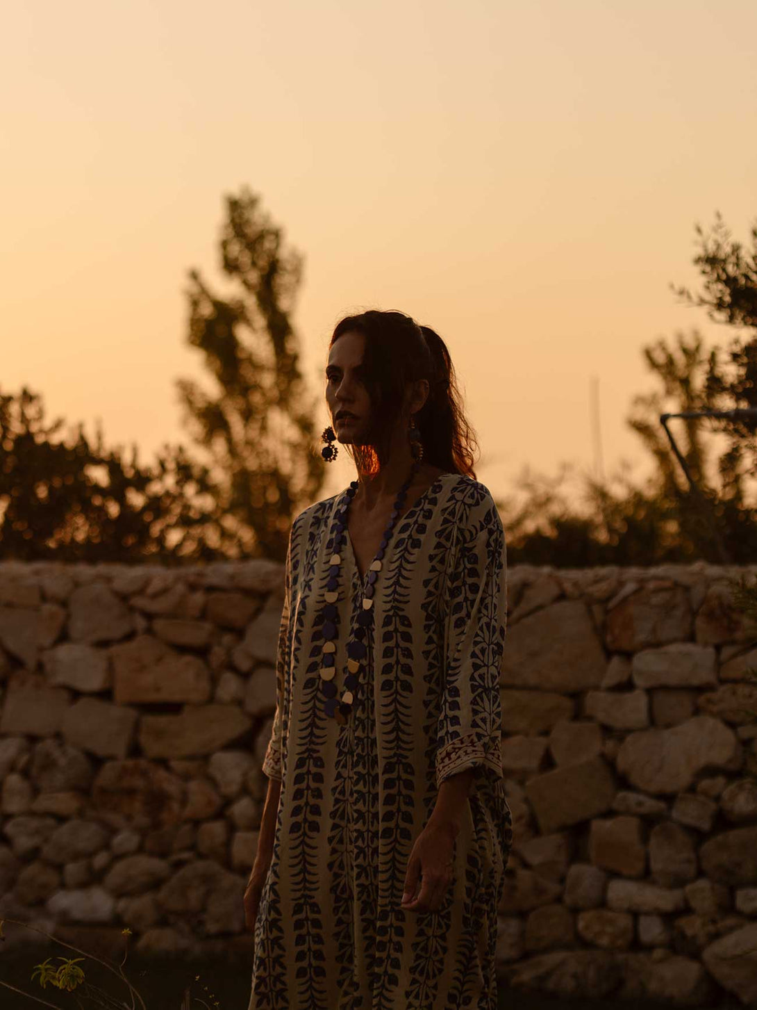 Vestito caftano cotone Madeleine-Vestito-WhyY-Bijondo