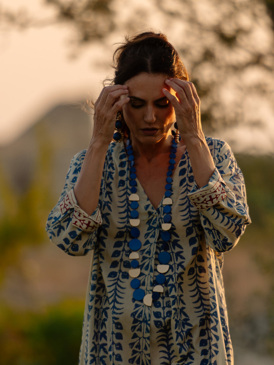 Vestito caftano cotone Madeleine-Vestito-WhyY-Bijondo