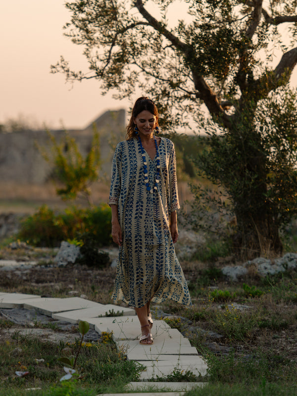 Vestito caftano cotone Madeleine-Vestito-WhyY-Bijondo