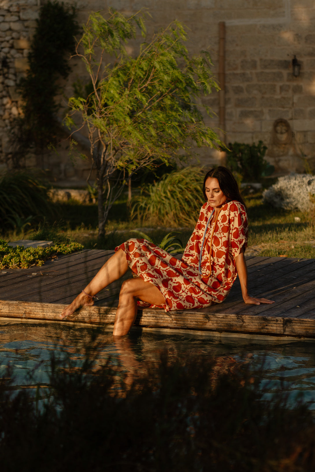 Vestito caftano cotone Natalia-Vestito-WhyY-Bijondo