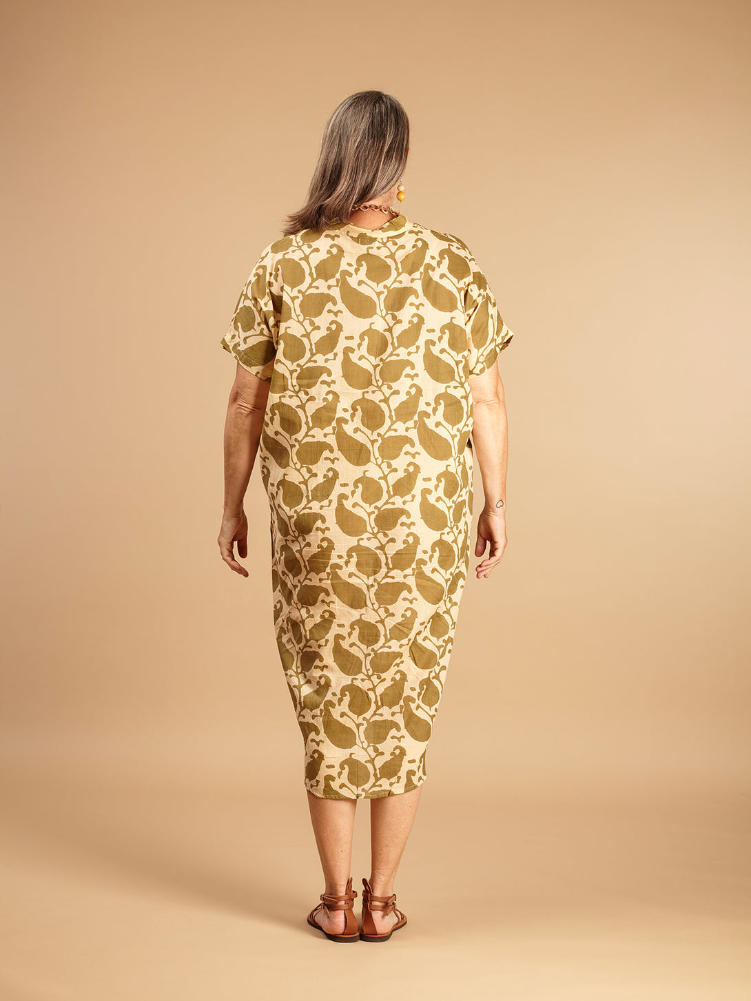 Vestito caftano cotone Natalia-Vestito-WhyY-Bijondo