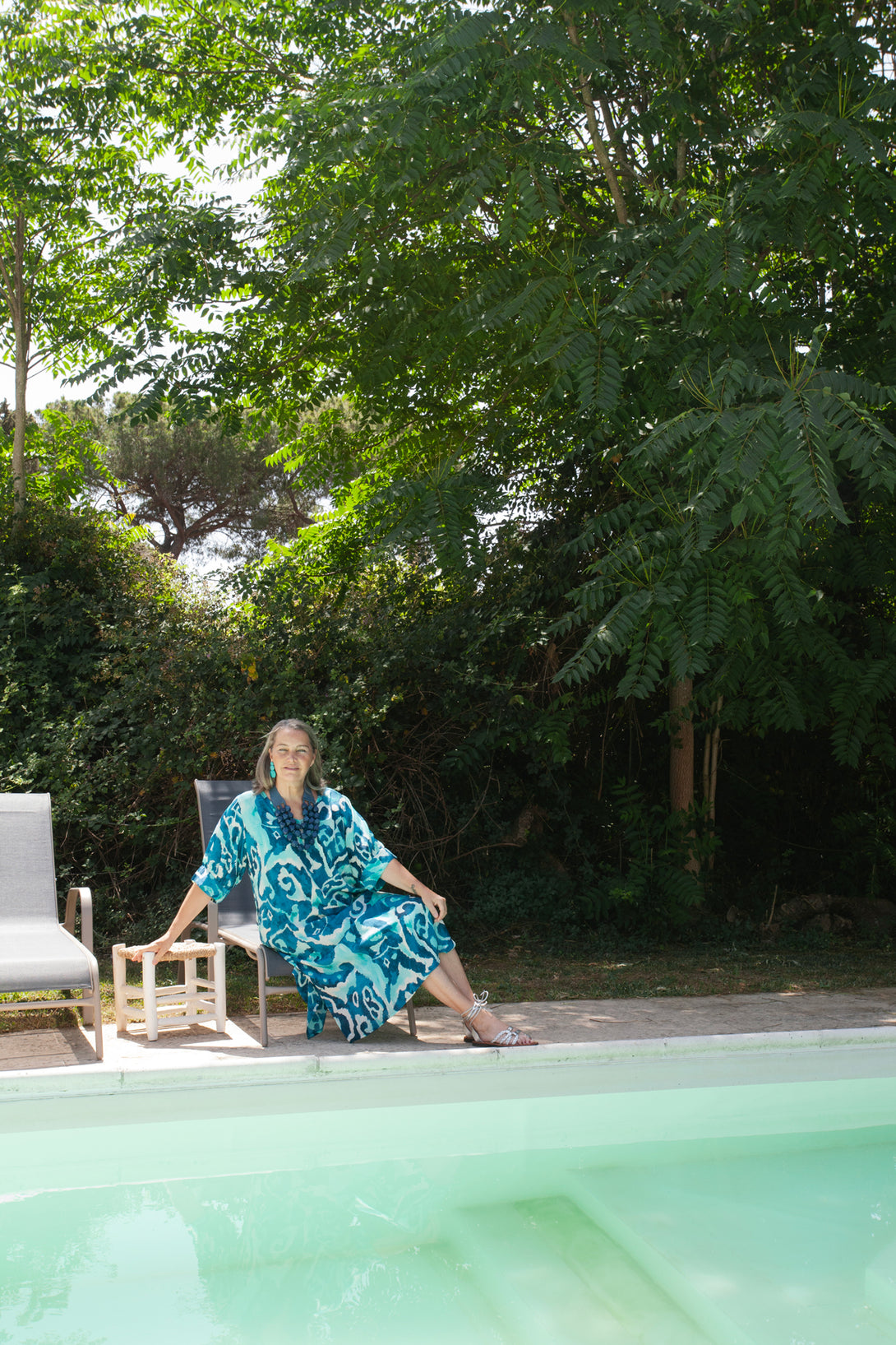 Vestito caftano seta Livia-vestito-WhyY-Bijondo