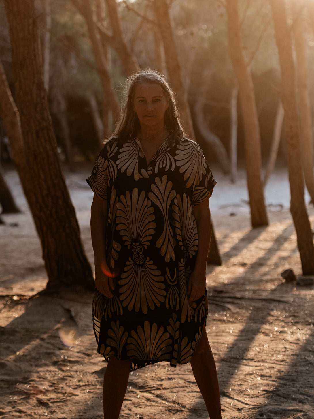 Vestito, caftano, seta Sole-Vestito-Bijondo-Bijondo