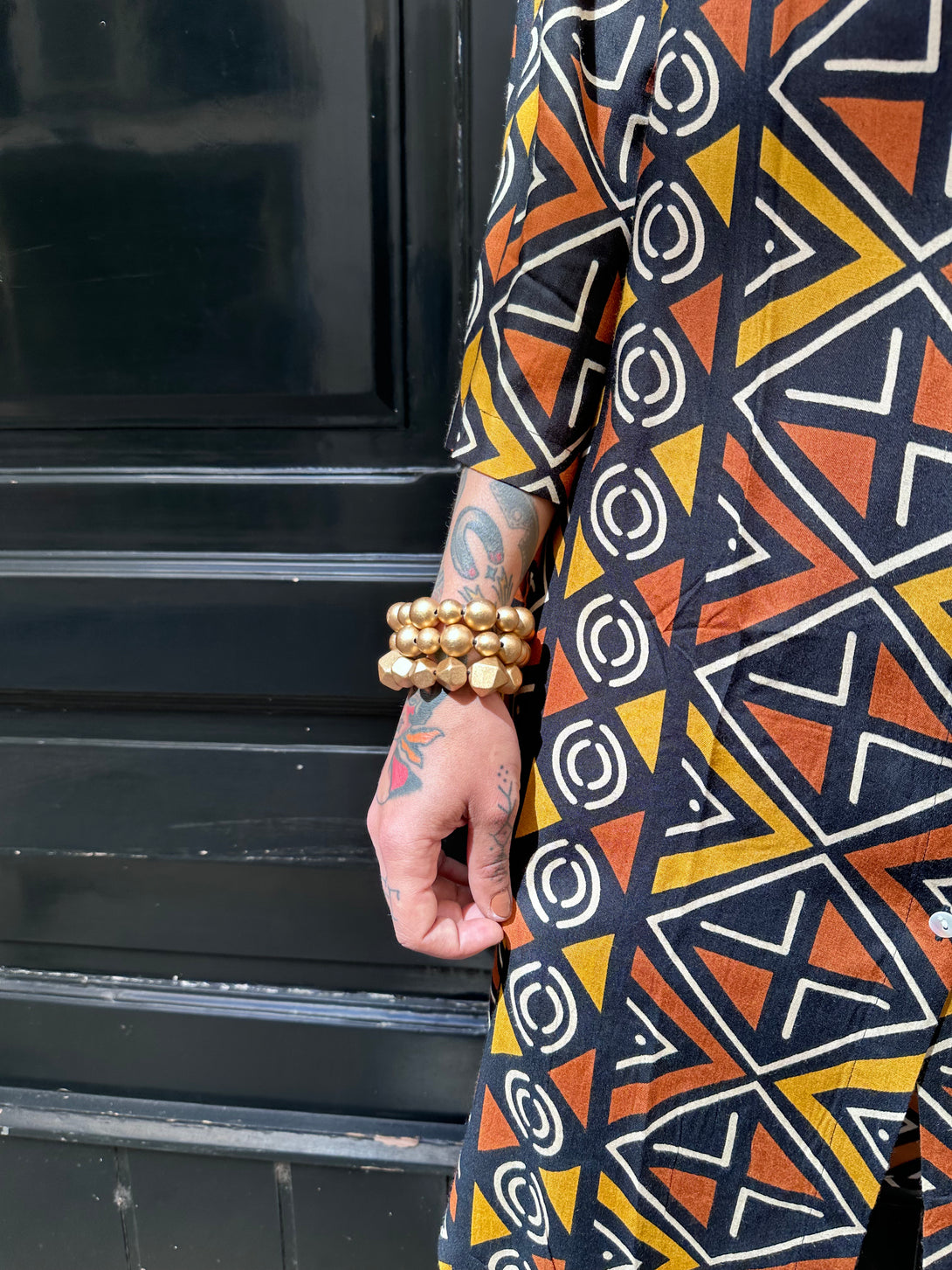 Vestito camicione cotone Yamileth-Vestito-WhyY-arancione-S-M-Bijondo