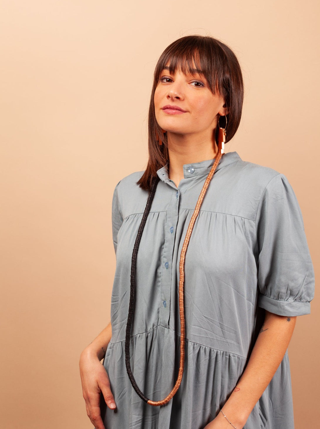 Vestito camicione rayon Alison-Vestito-Bijondo-Bijondo