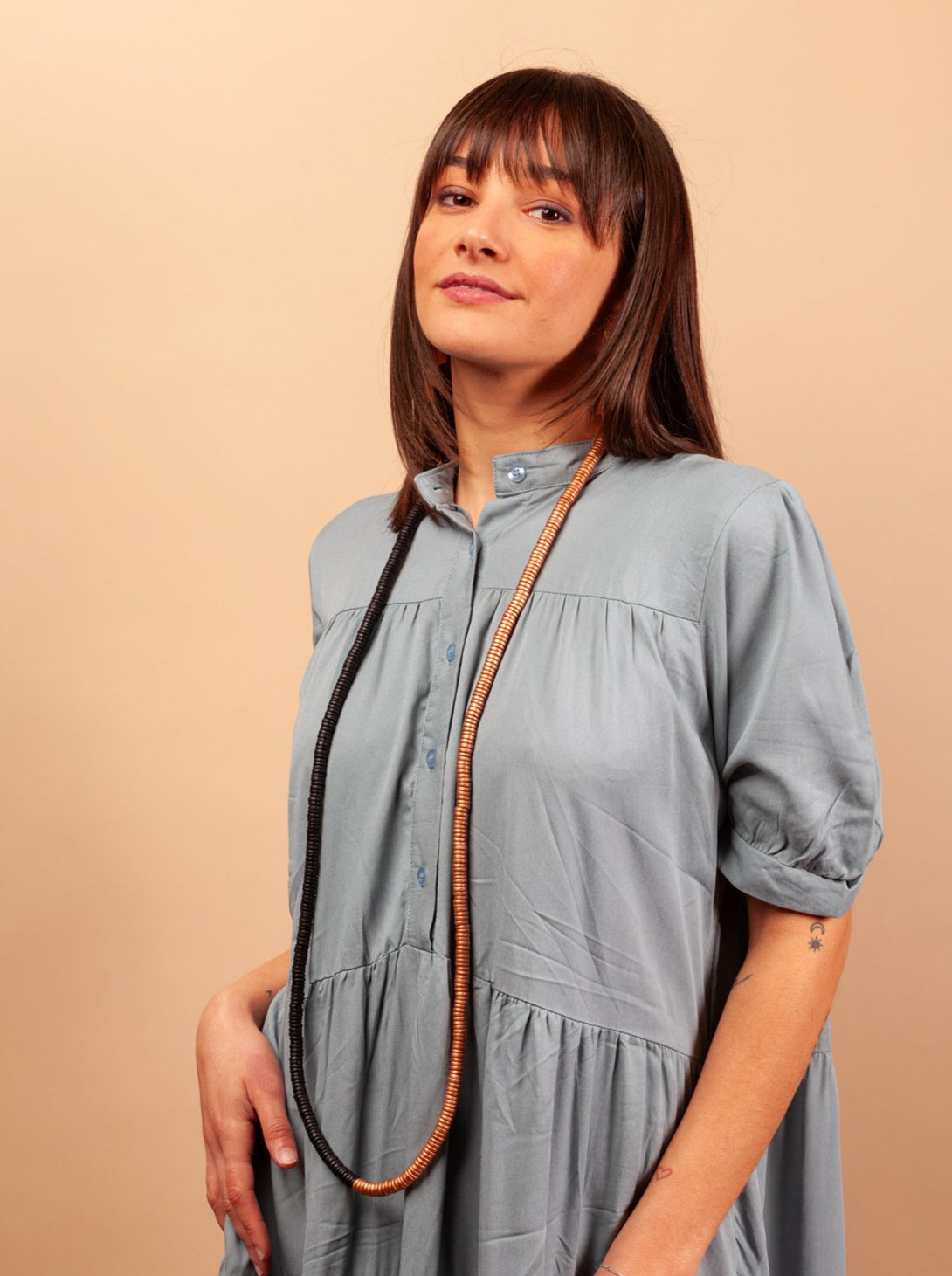 Vestito camicione rayon Alison-Vestito-Bijondo-Bijondo