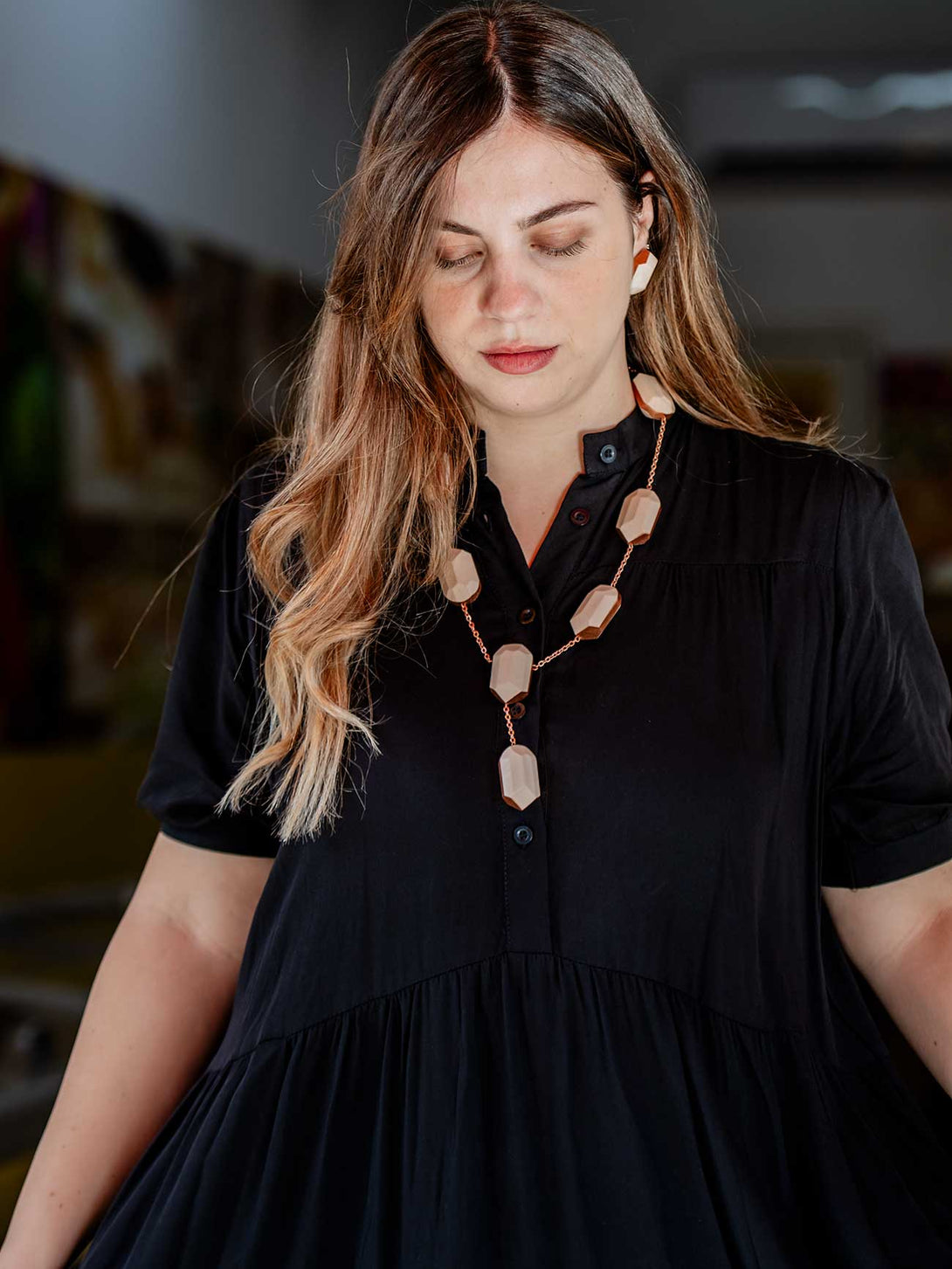 Vestito camicione rayon Alison-Vestito-Bijondo-Bijondo