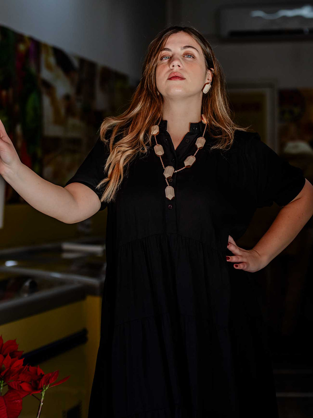 Vestito camicione rayon Alison-Vestito-Bijondo-Bijondo