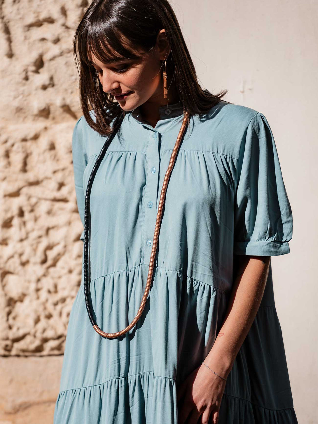 Vestito camicione rayon Alison-Vestito-Bijondo-Bijondo