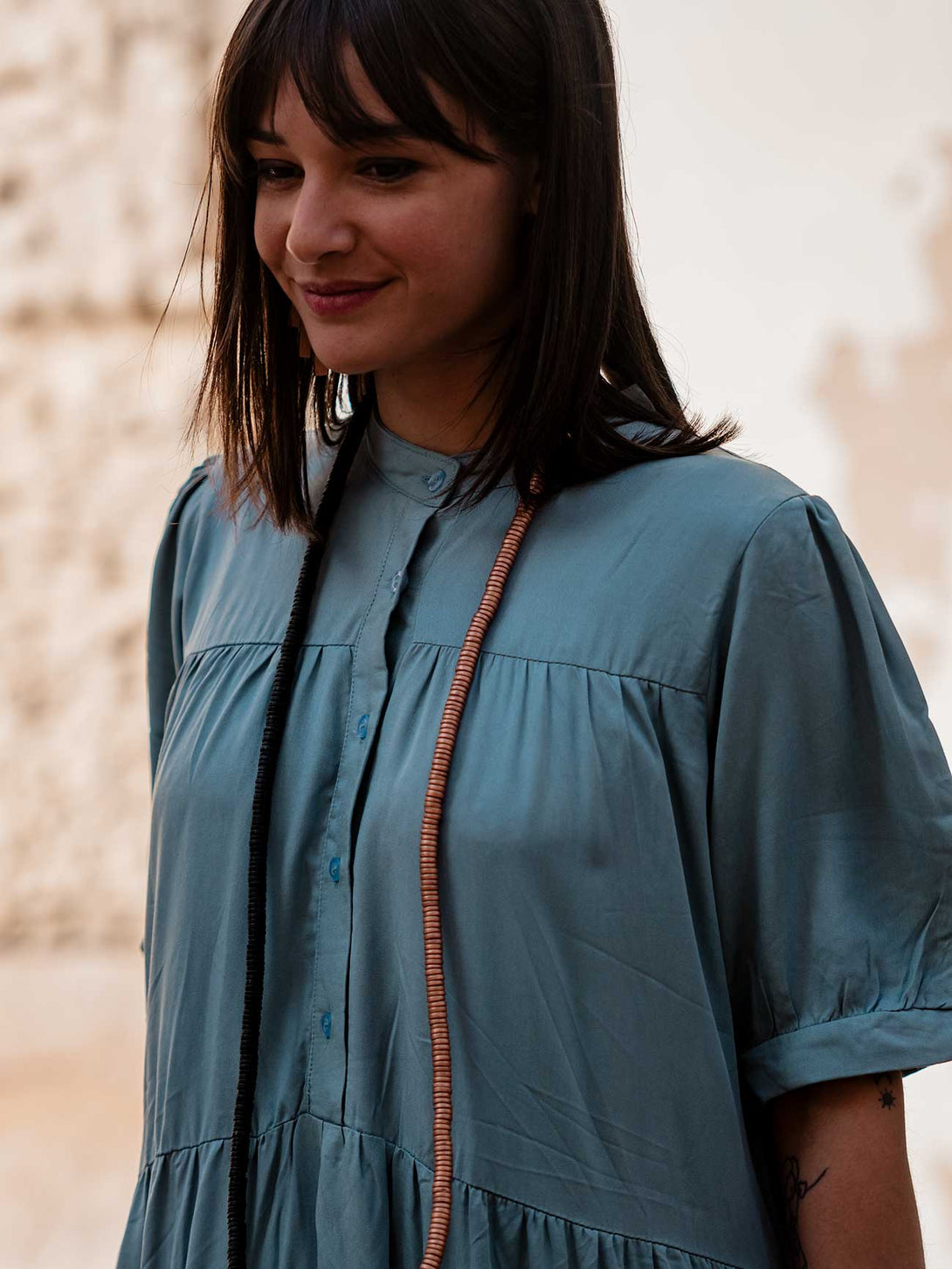 Vestito camicione rayon Alison-Vestito-Bijondo-Bijondo