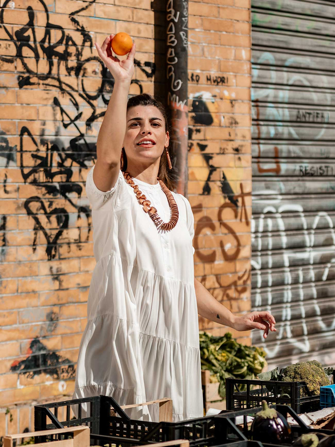 Vestito camicione rayon Alison-Vestito-Bijondo-bianco-S-Bijondo