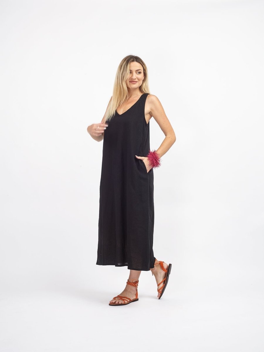 Vestito comfy Tanit - nero - Bijondo