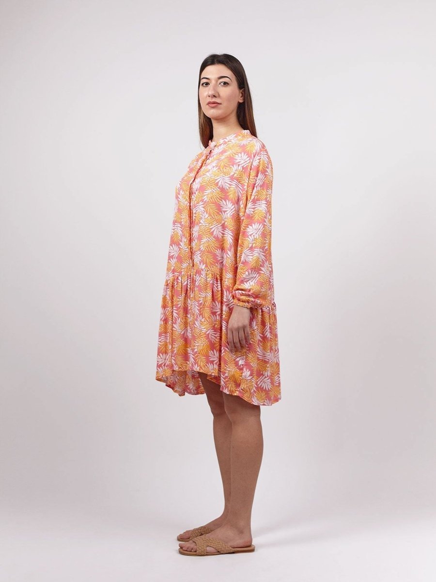 Vestito corto Adriana - rosa - Bijondo