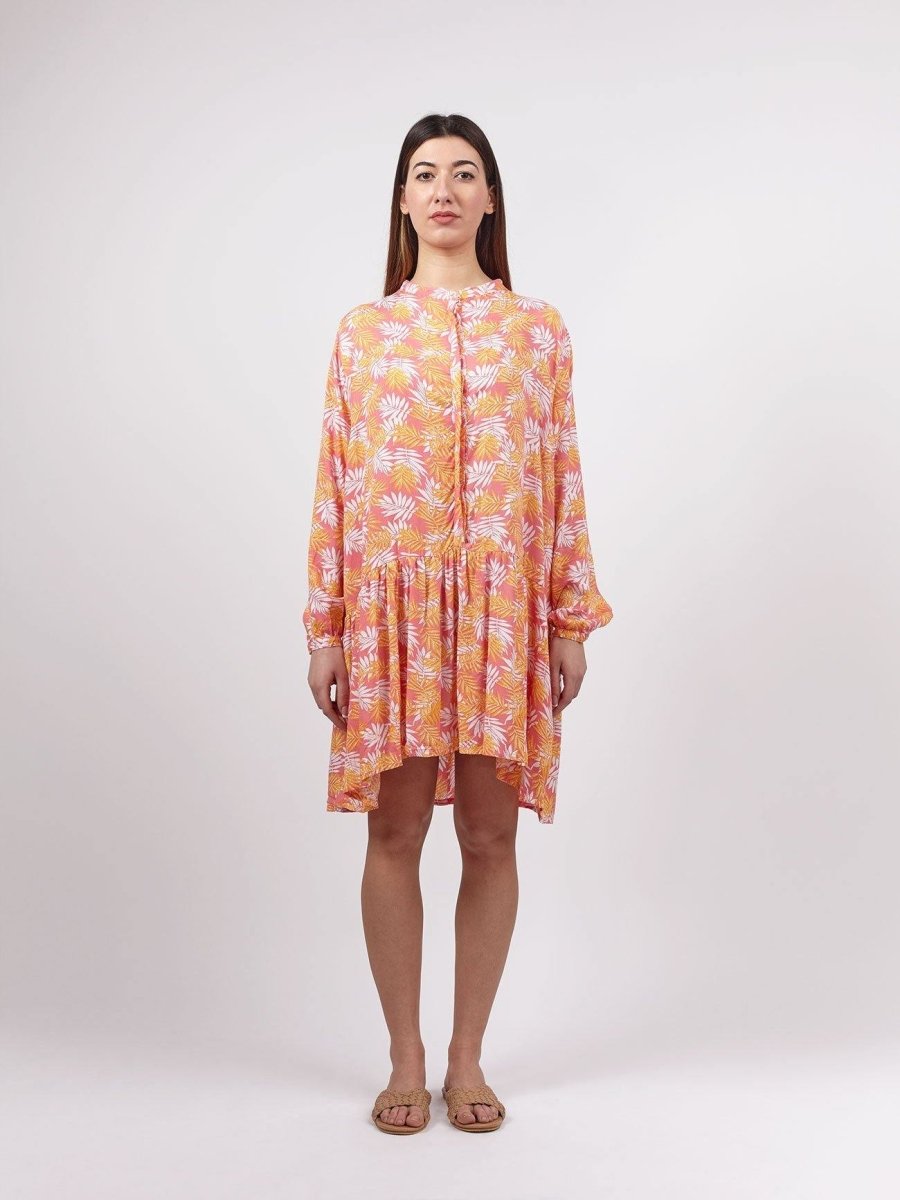 Vestito corto Adriana - rosa - Bijondo