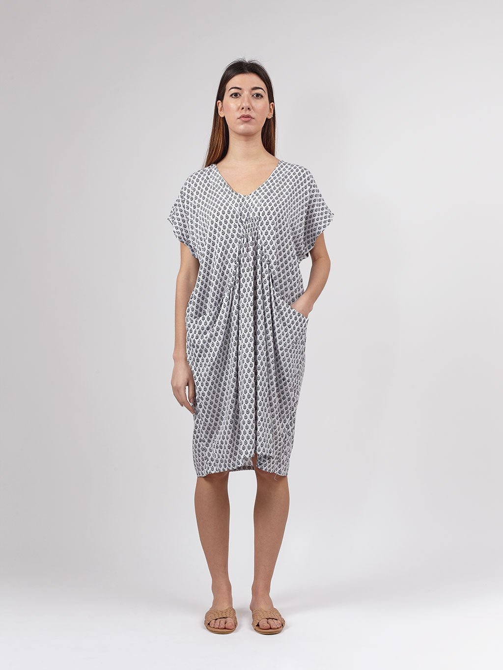 Vestito corto Aurora - bianco - Bijondo